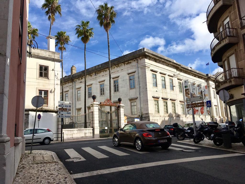 Appartamento Casa Eclea Lisbon Principe Real Esterno foto